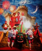 photo de la sortie d&eacute;fil&eacute; de la Tarasque