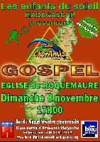 sortie Gospel les CHORAMIS & Les Enfants du Soleil photo de la sortie Gospel les CHORAMIS & Les Enfants du Soleil