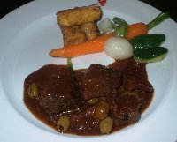 photo de la sortie Resto convivial  "Le Jean Ester"  Boeuf bourguignon / Saut&eacute; de veau