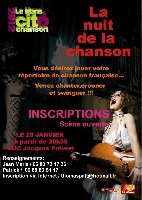 sortie NUIT DE LA CHANSON photo de la sortie NUIT DE LA CHANSON
