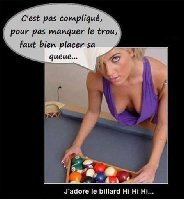 photo de la sortie Billard pour les nuls