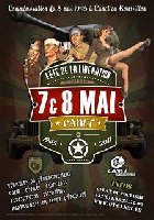 photo de la sortie Reconstitution d'un camp US, Exposition de v&eacute;hicules militaires