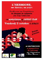 photo de la sortie Conf&eacute;rence sur L'Hermione