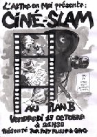 photo de la sortie Cin&eacute;-Slam au Plan B
