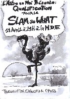 sortie Slam d'avril à la MDE photo de la sortie Slam d'avril à la MDE