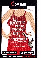 sortie LA FEMME EST LE MEILLEUR AMI DE L'HOMME photo de la sortie LA FEMME EST LE MEILLEUR AMI DE L'HOMME