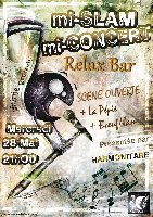 photo de la sortie Derni&egrave;re Mi-Slam / Mi-Concert au Relax Bar de la saison