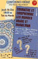sortie Les mondes Arabe et Musulman au TDM photo de la sortie Les mondes Arabe et Musulman au TDM