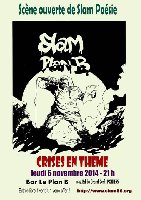 sortie Scène Slam de novembre au Plan B photo de la sortie Scène Slam de novembre au Plan B