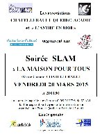 photo de la sortie Sc&egrave;ne Slam &agrave; Ch&acirc;tellerault