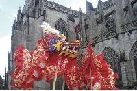 photo de la sortie la chine défile à Quimper